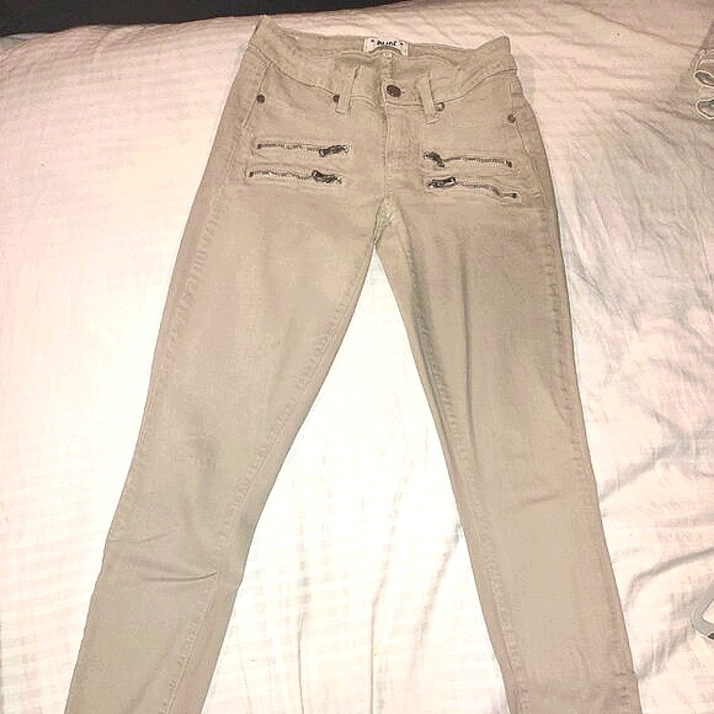 Paige Jeans with zipper detail